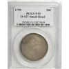 Image 3 : 1795 50C Small Head Fine 15 PCGS