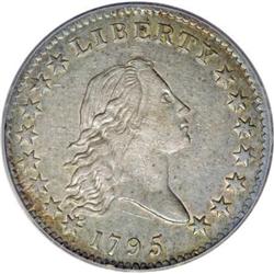 1795 50C 2 Leaves XF45 PCGS
