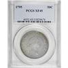 Image 3 : 1795 50C 2 Leaves XF45 PCGS