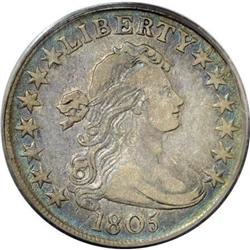1805 50C VF25 PCGS