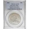 Image 3 : 1806 50C Knobbed 6, Large Stars AU55 PCGS