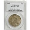 Image 3 : 1806 50C Pointed 6, Stem MS62 PCGS