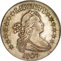 1807 50C Draped Bust AU53 PCGS
