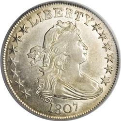 1807 50C Draped Bust AU53 ICG