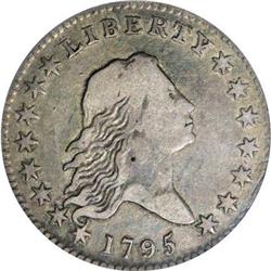 1795 50C 2 Leaves VF20 PCGS