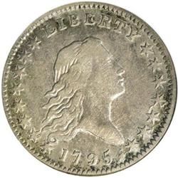 1795 50C 2 Leaves VF35 NGC O-113