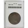 Image 3 : 1795 50C 2 Leaves XF40 ANACS