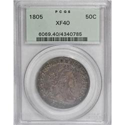 1805 50C XF40 PCGS