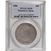Image 1 : 1806 50C Pointed 6, Stem XF45 PCGS
