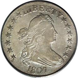 1807 50C Draped Bust AU53 PCGS