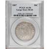 Image 3 : 1807 50C Large Stars, 50 Over 20 AU50 PCGS