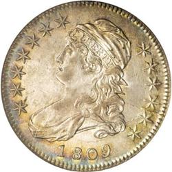 1809 50C III Edge MS62 NGC