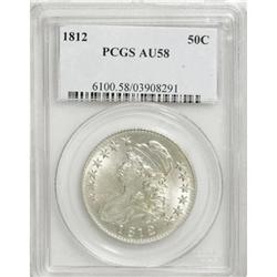 1812 50C AU58 PCGS