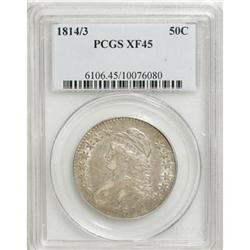 1814/3 50C XF45 PCGS