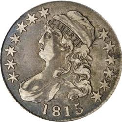 1815/2 50C XF40 PCGS