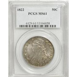 1822 50C MS61 PCGS