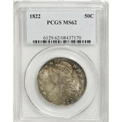 1822 50C MS62 PCGS