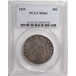 1825 50C MS61 PCGS