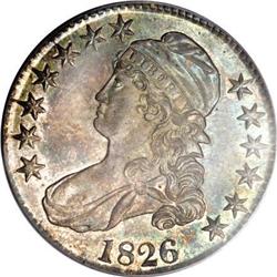 1826 50C MS64 PCGS
