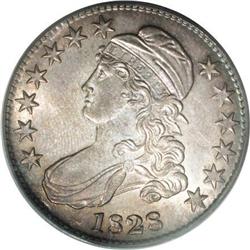 1828 50C Square Base 2, Small 8, Small Letters