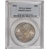 Image 1 : 1832 50C Small Letters MS62 PCGS