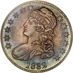 1832 50C Small Letters MS65 NGC