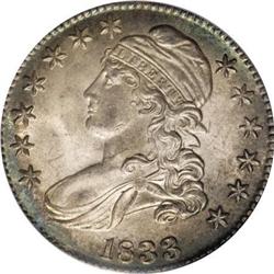 1833 50C MS63 PCGS