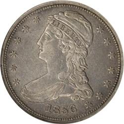 1836 50C Reeded Edge XF45 NGC