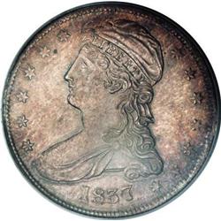 1837 50C MS63 PCGS