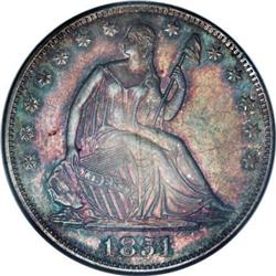 1851-O 50C MS61 NGC