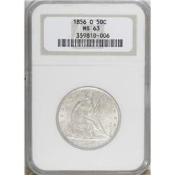 1856-O 50C MS63 NGC