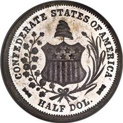 1861 50C Scott Restrike MS64 NGC