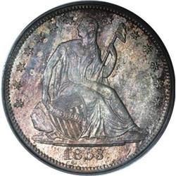 1863-S 50C MS64 PCGS