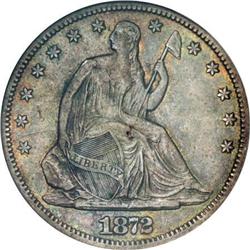 1872-CC 50C AU50 NGC
