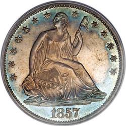 1857 50C PR64 PCGS