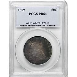 1859 50C PR64 PCGS