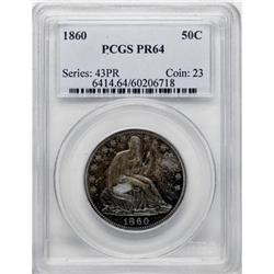 1860 50C PR64 PCGS