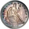 Image 1 : 1868 50C PR64 PCGS