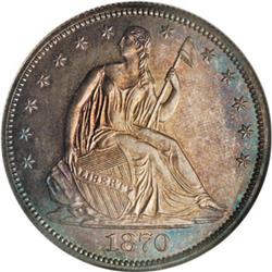 1870 50C PR66 NGC
