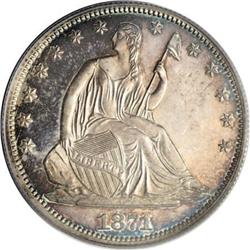 1871 50C PR64 Cameo PCGS