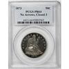 Image 3 : 1873 50C No Arrows PR64 PCGS
