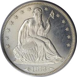 1873 50C Arrows PR63 Cameo PCGS