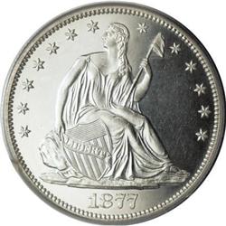 1877 50C PR63 Cameo PCGS