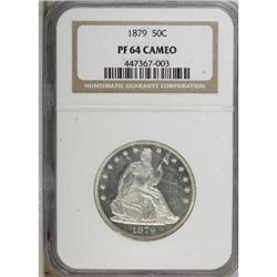1879 50C PR64 Cameo NGC