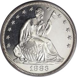 1883 50C PR66 Cameo PCGS