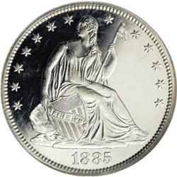 1885 50C PR66 Cameo NGC