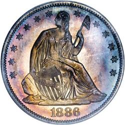 1886 50C PR65 PCGS