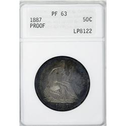 1887 50C PR63 ANACS