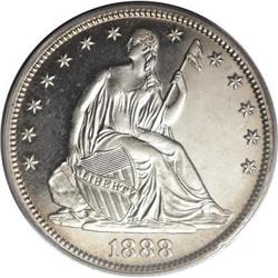 1888 50C PR65 Cameo PCGS