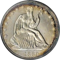 1889 50C PR67 NGC